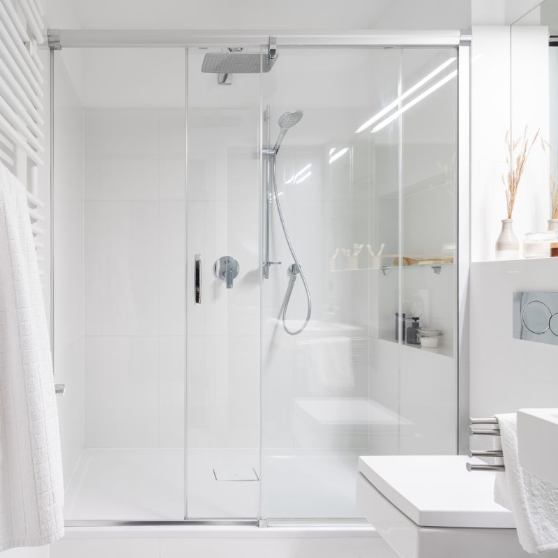 Minimalist Shower Space